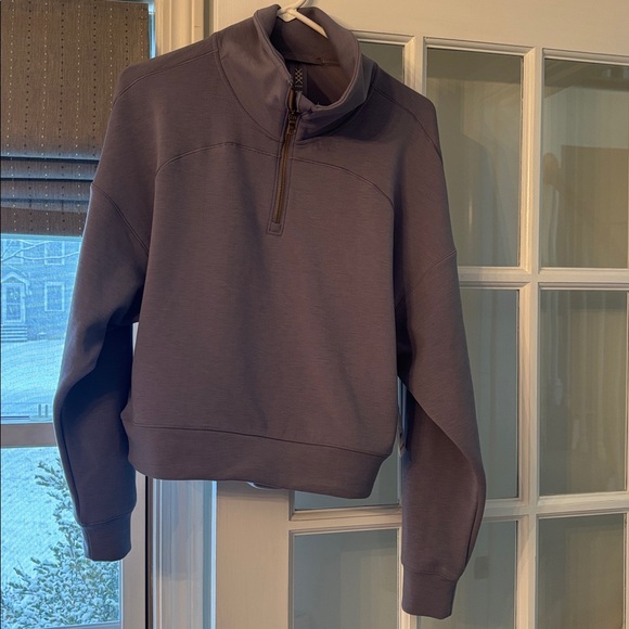 Rhône DreamGlow 1/2 Zip Grey Silver - Picture 4 of 8